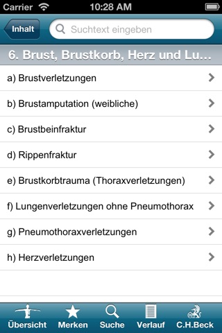 Beck'sche Schmerzensgeld Tabelle IMM-DAT Basis | Urteile Datenbank | Verlag C.H.Beck screenshot 2