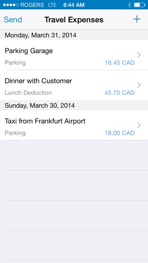 SAP Travel Receipt Capture