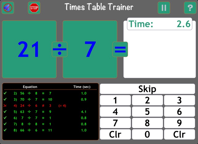 Times Table Trainer(圖4)-速報App