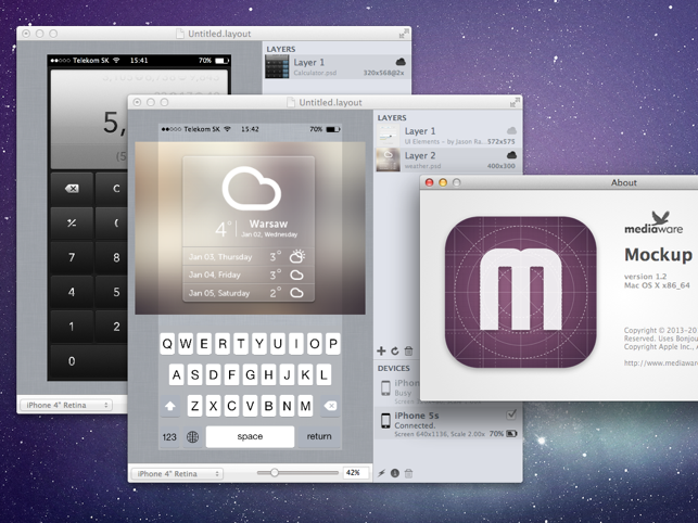 ‎Mockup - Live preview your UI design Screenshot