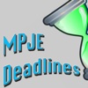 MPJE Deadlines/timelines