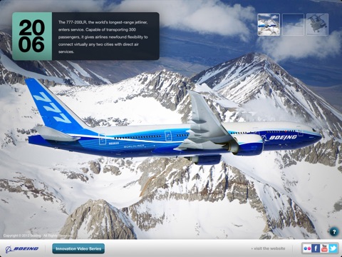 Boeing Milestones screenshot 3