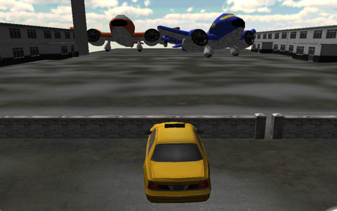 Airport Taxi Parking 3D screenshot 4