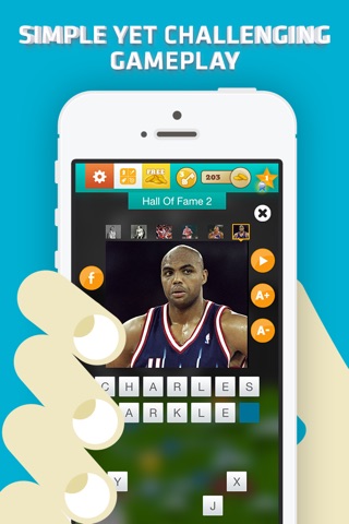 Hey! Guess the Basketball Player - Name the pro sports star in this free trivia pic quiz screenshot 3