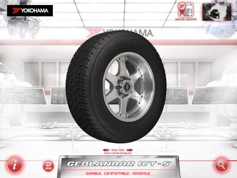 Yokohama Tire Explorer screenshot 2