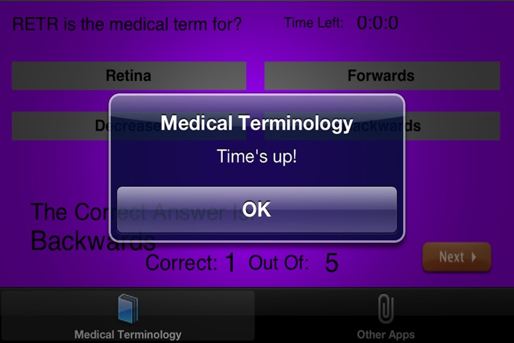 Medical Terminology Quiz