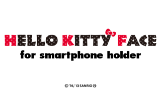 HELLO KITTY FACE for フェイス型ホルダーのおすすめ画像1