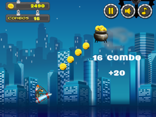 Attack of the Robot Sky Surfers Fun Free Game, game for IOS