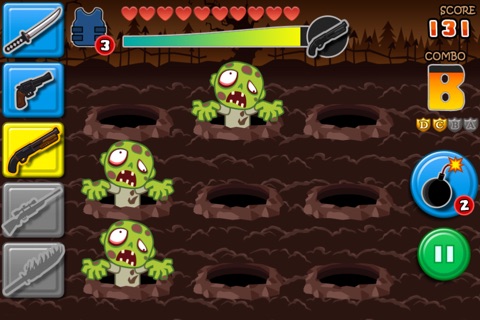 Whack-A-Zombie screenshot 2