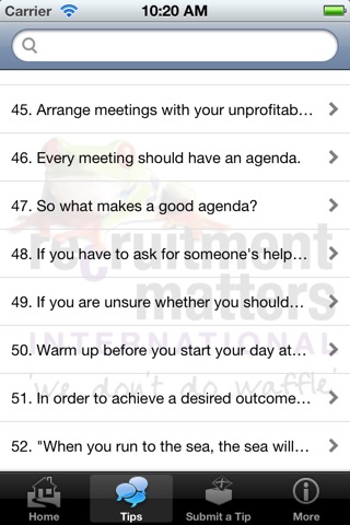 RMI 250 Tips for Recruiters screenshot 2