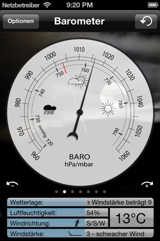 Barometer für das iPhone screenshot 3
