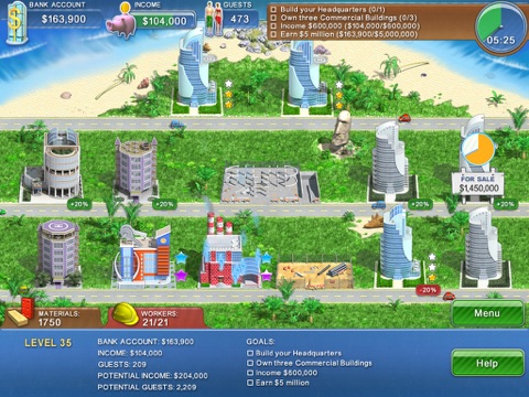 Hotel Mogul HD Lite screenshot 2