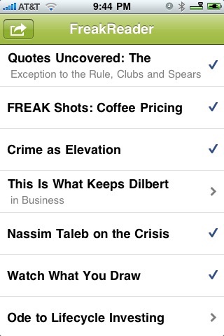 FreakReader (Freakonomics Reader)
