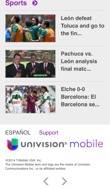 Univision Mobile