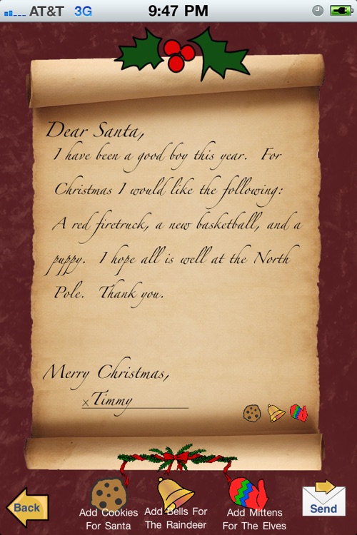 Letters to Santa Claus - Kids Love It!