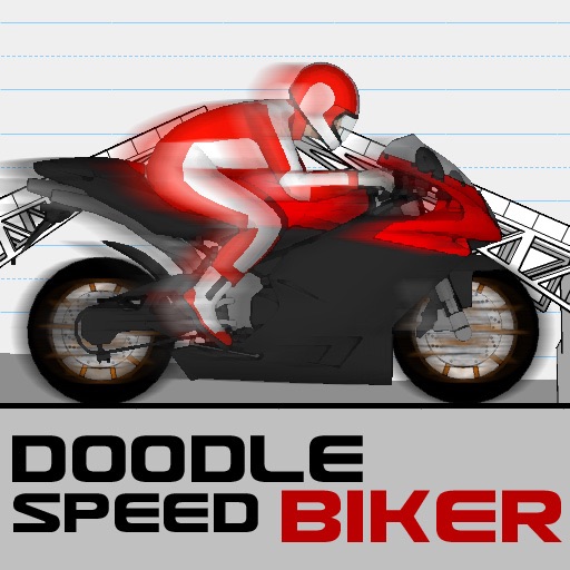 Doodle Speed Biker FREE iOS App