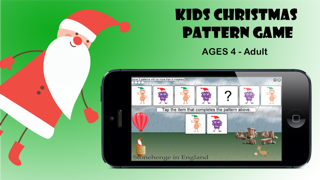 How to cancel & delete Kids Christmas Pattern Game by Corvid Apps from iphone & ipad 1