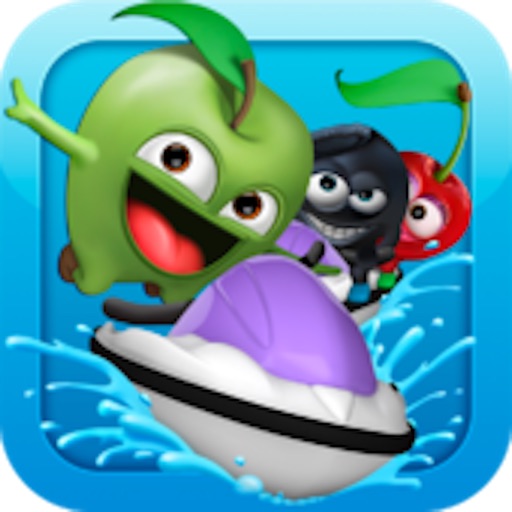 Loopy Fruit Splash - downhill jetski ride racing saga