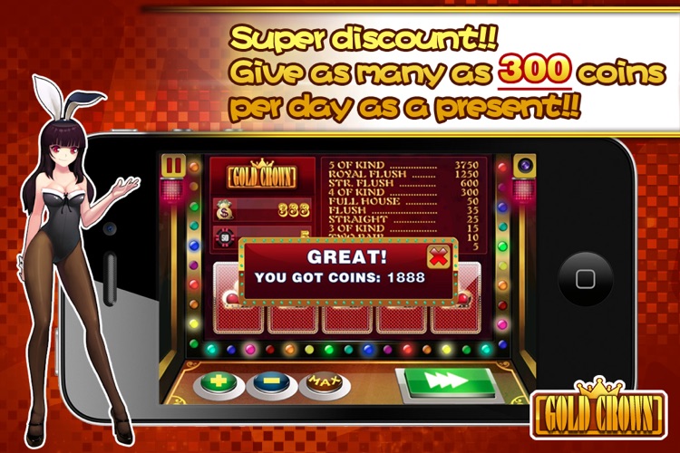 Gold Crown™ Video Poker screenshot-3