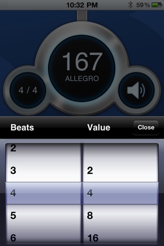 MyBeat Metronome screenshot 2