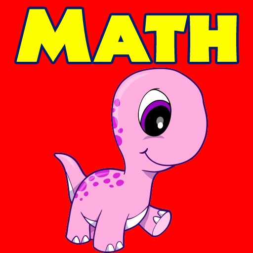 Dinosaurs Kids Math HD - for the iPad Icon