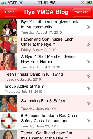 Rye YMCA screenshot 4