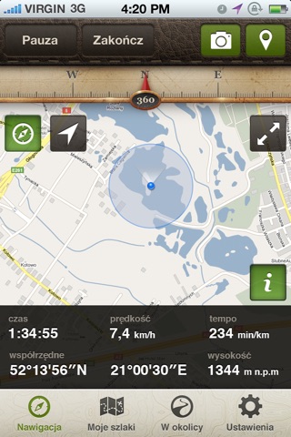 Trail GPS screenshot 2