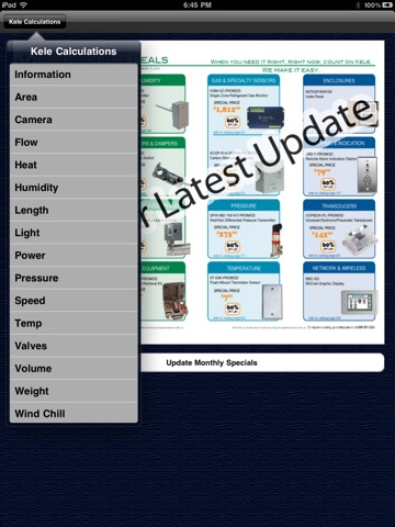 Kele Calculator iPad Version screenshot 2