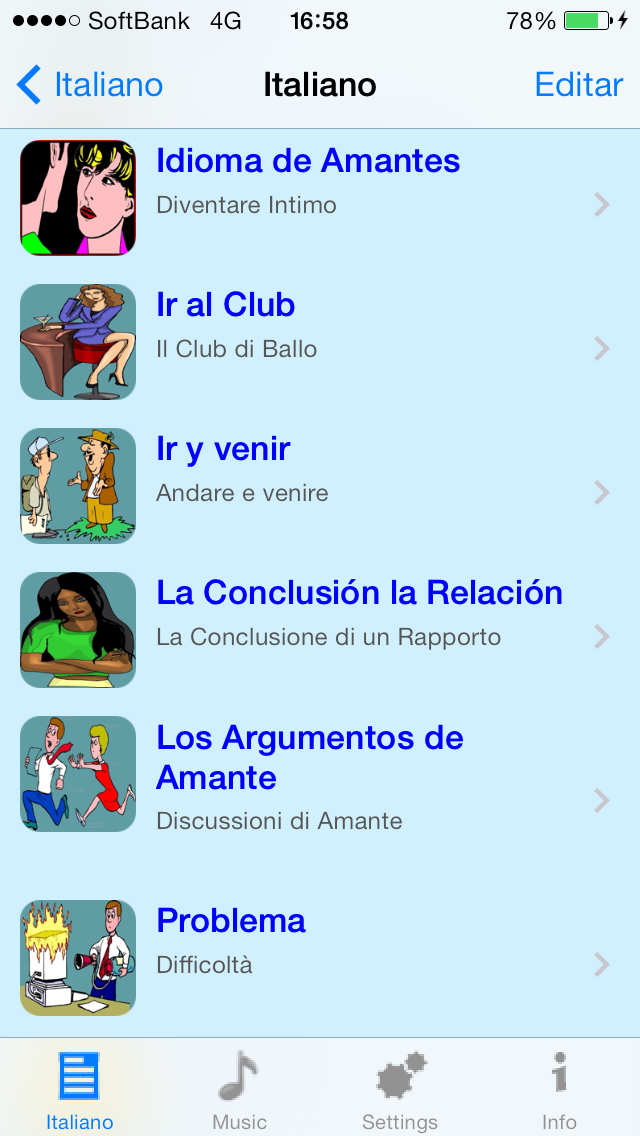 How to cancel & delete Italiano - Talking Spanish to Italian Translator and Phrasebook from iphone & ipad 3