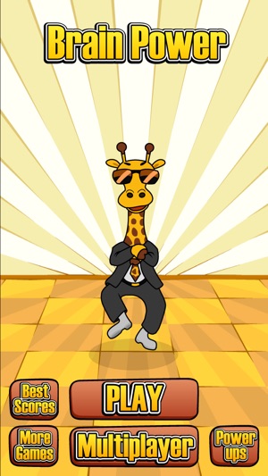 Brain Power Free - Giraffe Quiz Game