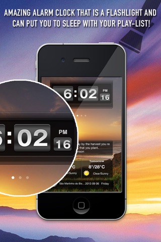 iClock & Alarm Free screenshot 2