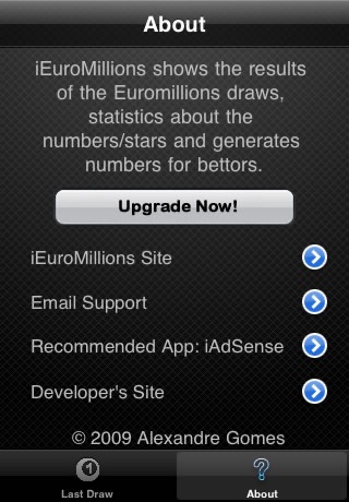 EuroMillions Lite screenshot 2