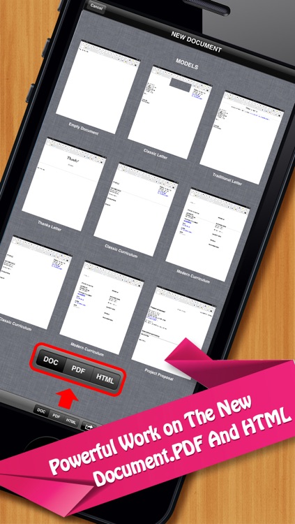 Documents On The Go - full docs for Microsoft Office Word & Quickoffice Quickword edition screenshot-3