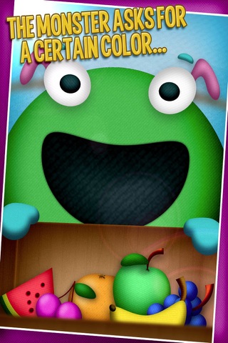 Color Monster - the game that lets kids learn the colors! screenshot 2