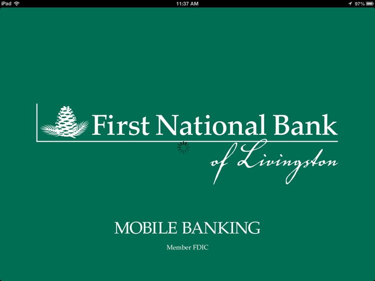 First National Bank of Livingston for iPad