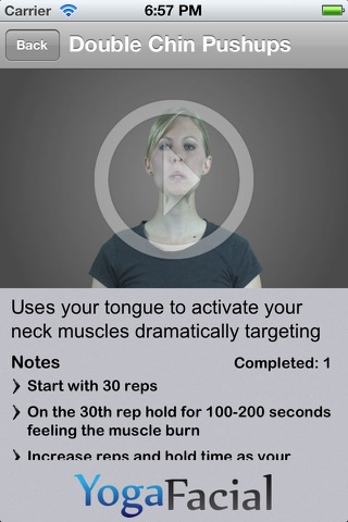 Yoga Facial - Effective Facial Exercises screenshot 2