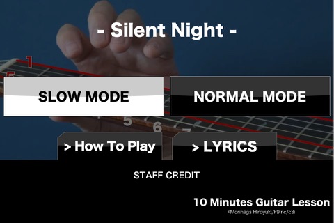 10Min GuitarLesson/SilentNight screenshot 2