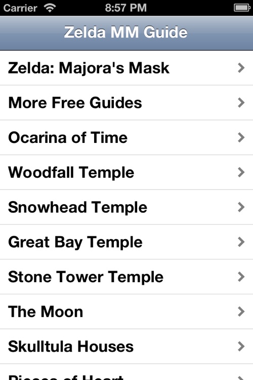 Guide for The Legend of Zelda: Majora's Mask (Walkthrough)