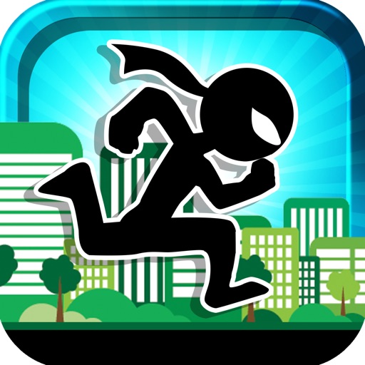Stick Ninja Running Saga - Escape Run! Free Edition Icon