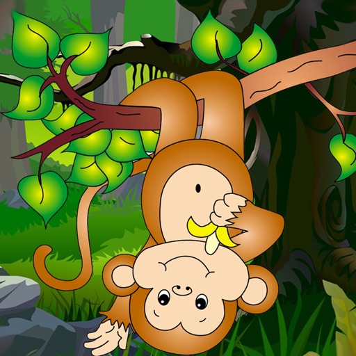 Banana tap and crash - A funny monkey game - Free Edition Icon