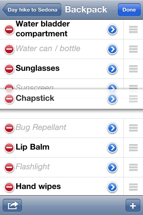 Hiking Checklist screenshot-3