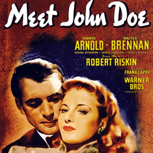 Meet John Doe - Directed by Frank Capra - Classic Movie icon