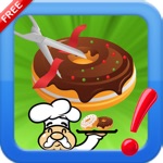 Cut The Donuts yummy  Slice rope to bake bakery cooking Chef