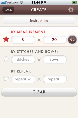 Gaugefy Free: Knitting Gauge Calculator screenshot 2