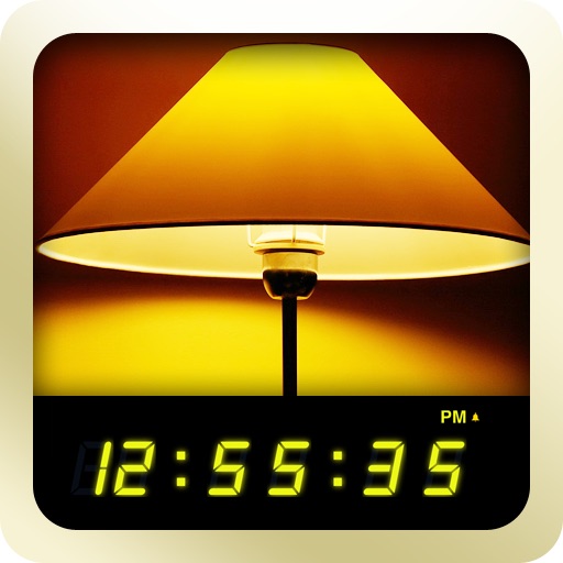 Bedroom Lamp - (All IN 1 - Torch, Alarm, Digital Clock & Wallpapers) icon