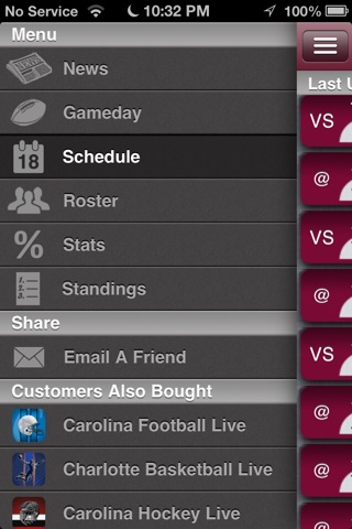 South Carolina Football Live screenshot 2