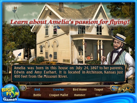 Amelia Earhart: Unsolved Mystery Club HD (Full) screenshot 4