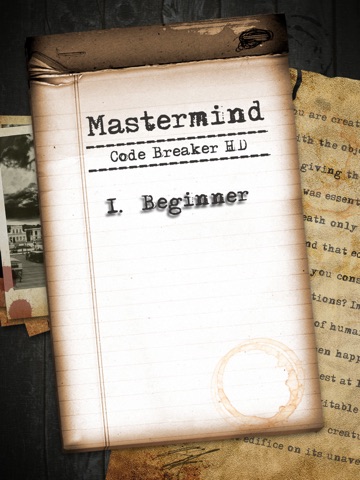 Mastermind Code Breaker HD FREE screenshot 3