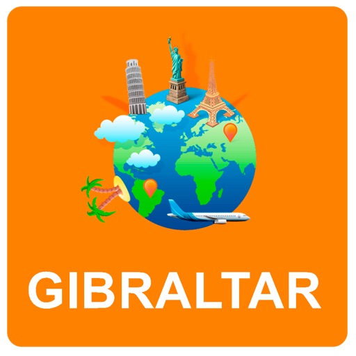 Gibraltar Off Vector Map - Vector World icon