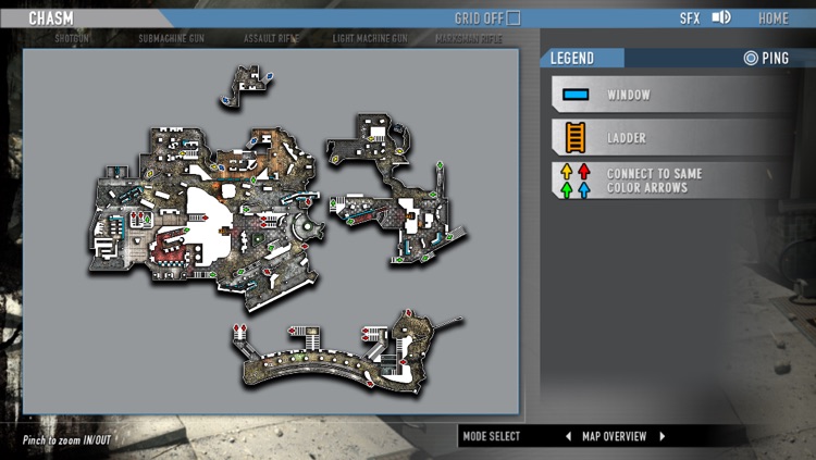 Call of Duty: Ghosts Official Multiplayer Map App